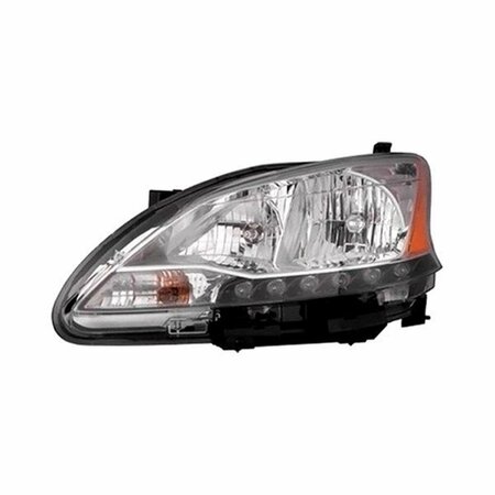 GEARED2GOLF Left Headlamp Assembly with Composite for 2013-2015 Nissa Sentra GE3629708